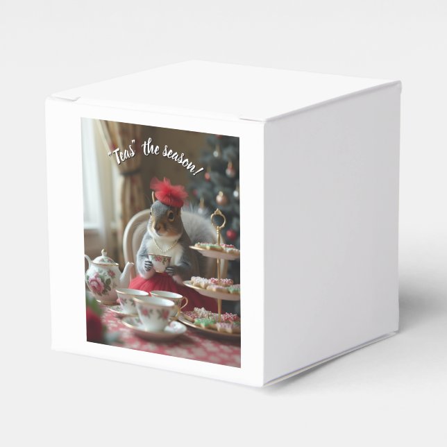 Caixinha De Lembrancinhas "Teas", a temporada (Frente)