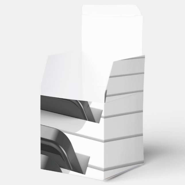 Caixinha De Lembrancinhas Teclado Piano (Aberto)