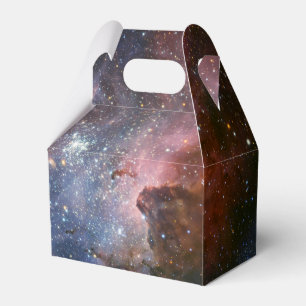 Caixinha De Lembrancinhas Telescópio do Hubble da Nebulosa Vermelha e Azul