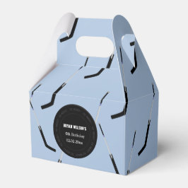 Caixinha De Lembrancinhas Tema personalizado de Hóquei em Gelo