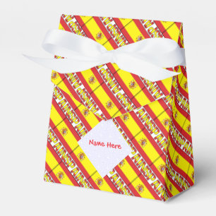 Caixinha De Lembrancinhas Tenda Personalizada Bandeira Espanhola Azulejo Ver