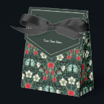 Caixinha De Lembrancinhas Tenda Personalizada da Armadilha de Vênus Botânica<br><div class="desc">Presentear presentes, lembranças de festa, amostras e mercadorias em caixas personalizadas impressionantes com uma representação detalhada de uma Armadilha de Vênus e Borboleta Azul em estilo ornamentado do século XIX. Personalize a aba e a parte de trás desta caixa de tenda com uma mensagem, poema, citação ou promoção para se...</div>