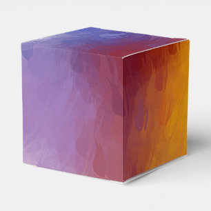 Caixinha De Lembrancinhas Tendência Moderna Elegante de Abstrato de Arte Co