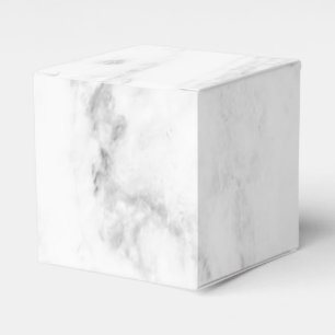 Caixinha De Lembrancinhas Tendy White Marble Elegant Modern Modelo