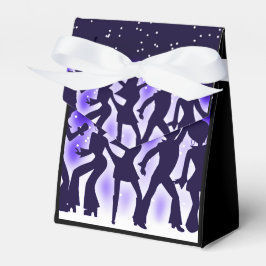 Caixinha De Lembrancinhas Tent Roxo do Partido da Dança Retroativa