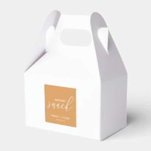 Caixinha De Lembrancinhas Terra Cotta Midnight Snack Personalizado Gable 