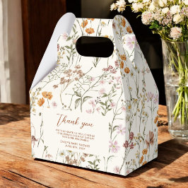 Caixinha De Lembrancinhas Terracotta Wildflower Boho Baby In Bloden