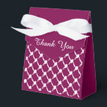 Caixinha De Lembrancinhas Thank You Floral  Plum<br><div class="desc">Style: Small Tent Favor Box with Ribbon 3" x 1.5" x 3.25" Favor boxes are as unique as your guests. Perfect for weddings, birthdays, corporate events and more! Dimensions: 3"w x 1.5"l x 3.25"h Full color printing on high-quality card stock Ships flat, some simple assembly required Food contact safe. Using...</div>