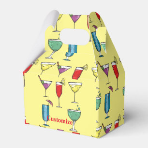 Caixinha De Lembrancinhas Thunder_Cove da Associação de Bebidas Cocktail