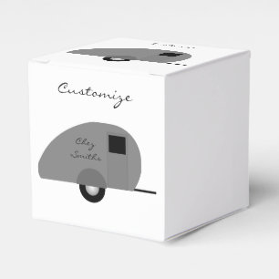 Caixinha De Lembrancinhas Thunder_Cove Teardrop Trailer Pequeno