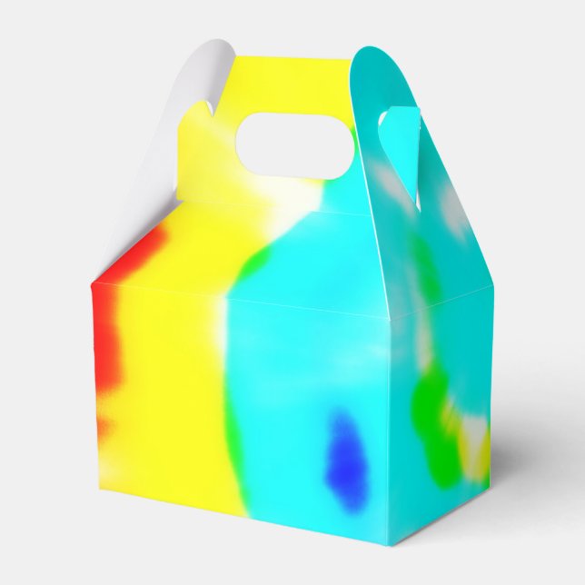 Caixinha De Lembrancinhas Tie Dye (Verso)