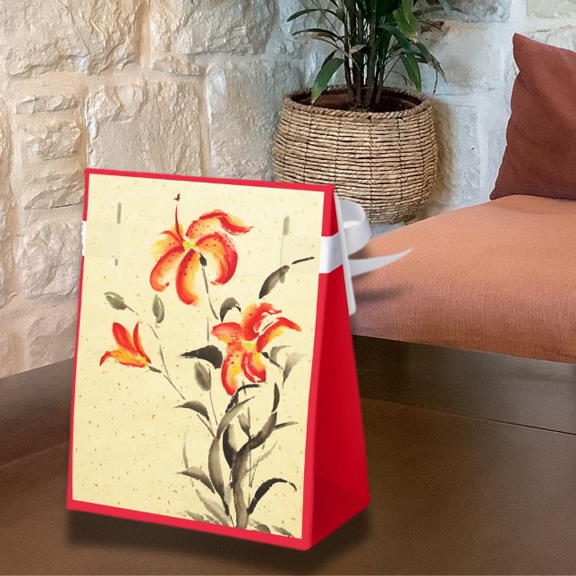 Caixinha De Lembrancinhas Tiger Lily - Vermelho (Criador carregado)