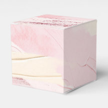 Tinta de respingo rosa pastel e dourado rosa