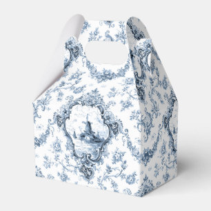 Caixinha De Lembrancinhas Torneio Floral gravado com moinho de vento e botas