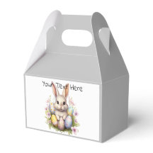 Trabalho de arte de Coelhinhos de Páscoa e Ovos de