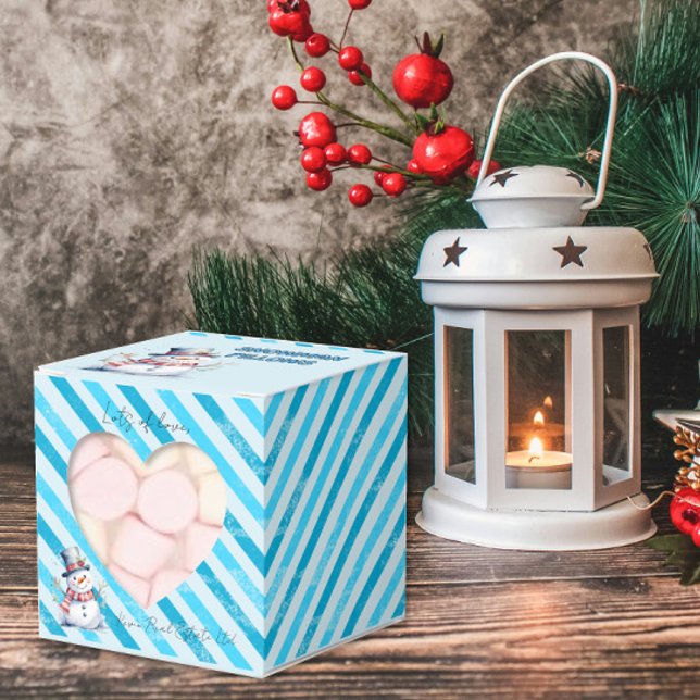 Caixinha De Lembrancinhas Travesseiros de boneco de neve presente de Natal d (Criador carregado)