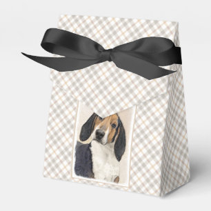 Caixinha De Lembrancinhas Treing Walker Coonhound Painting - Arte Original