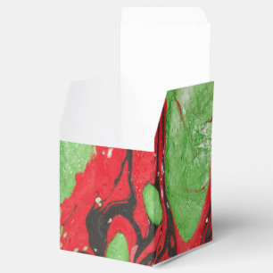 Caixinha De Lembrancinhas Trendy Modern Elegant Red Abstrato