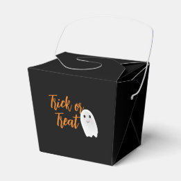 Caixinha De Lembrancinhas Trick or Treat Fantasma Halloween