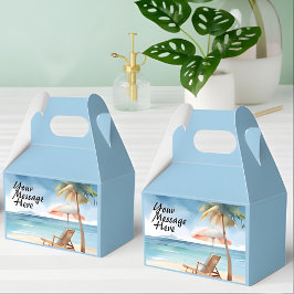 Caixinha De Lembrancinhas Tropical Beach Party