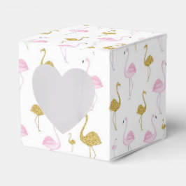 Caixinha De Lembrancinhas Tropical Flamingo Favor Gift Box