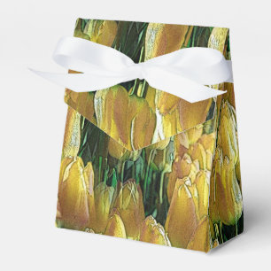Caixinha De Lembrancinhas Tulipas Amarelas Sunshine