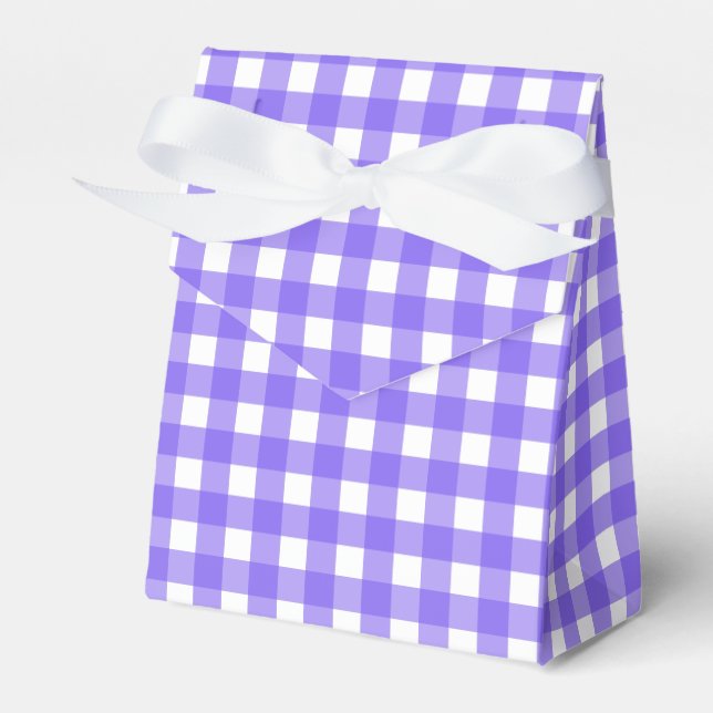 Caixinha De Lembrancinhas Turwinkle e gingham branco (Frente)