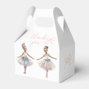 Caixinha De Lembrancinhas Tutu Cute Elegante Ballerina Aniversário Obrigado