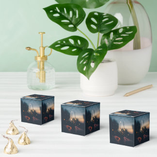 Caixinha De Lembrancinhas Twilight Spark Romance – Elegant Wedding Sparkler 