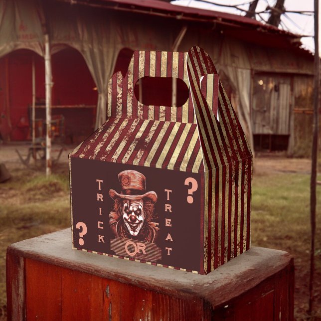 Caixinha De Lembrancinhas Twisted Trickster assustador palhaço (Criador carregado)