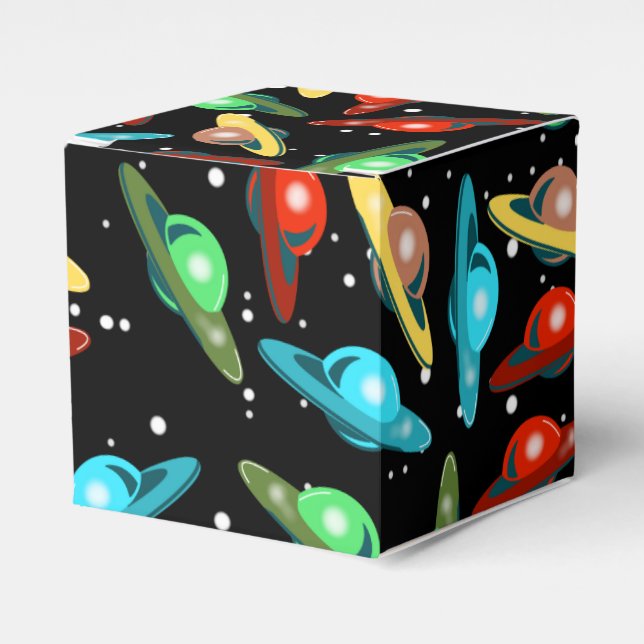 Caixinha De Lembrancinhas UFO FLYING SAUCER SCFI por Jetpackcorps (Frente)