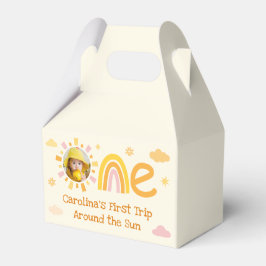 Caixinha De Lembrancinhas Um ano em torno da foto de aniversário do Sol