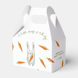 Caixinha De Lembrancinhas Um coelhinho está a caminho! Chá de fraldas
