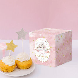 Caixinha De Lembrancinhas Um Coelhinho Está A Caminho! Chá de fraldas páscoa