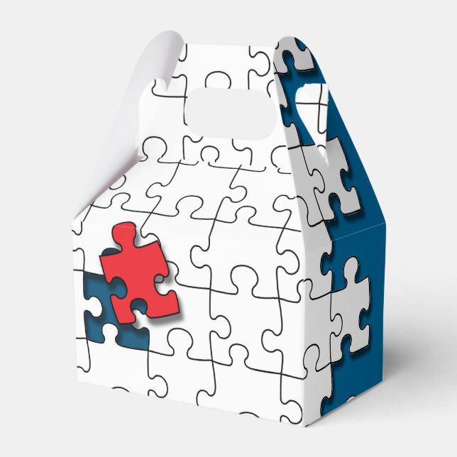 Caixinha De Lembrancinhas Um em 110 - Sensibilização para o Autismo (Frente)