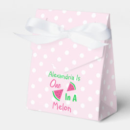 Caixinha De Lembrancinhas Um Em Um primeiro aniversario De Melão