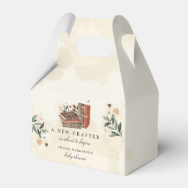 Caixinha De Lembrancinhas Um novo capítulo está prestes a começar o Chá de f