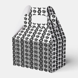 Caixinha De Lembrancinhas Um padrão repetitivo de círculos interconectados e