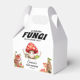 Caixinha De Lembrancinhas Um pequeno Chá de fraldas de marisca de fungo