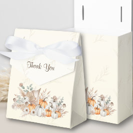 Caixinha De Lembrancinhas Um Pequeno Chá de fraldas Pumpkin Boho