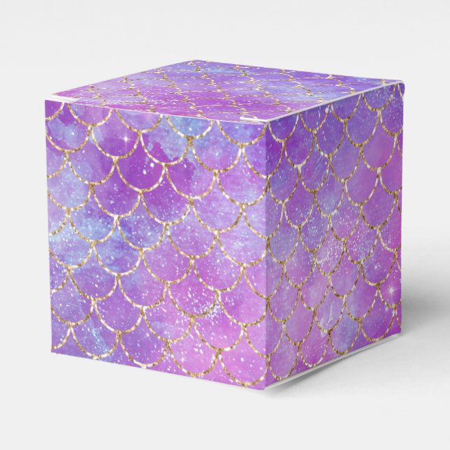 Caixinha De Lembrancinhas Uma Sereia Galaxy Series Design 8 (Frente)