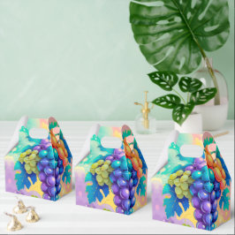 Caixinha De Lembrancinhas Uvas coloridas