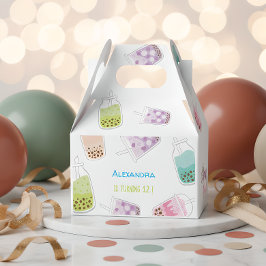 Caixinha De Lembrancinhas Vamos par tea bobba aniversário