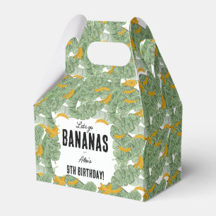 Caixinha De Lembrancinhas Vamos vai Bananas Banana Tropical Birthday Tema