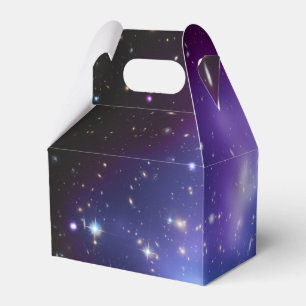 Caixinha De Lembrancinhas Vazio Roxo Galáxia Cluster Celestial