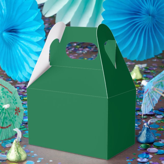 Caixinha De Lembrancinhas verde, azure, aqua, azul elétrico, fonte (Festa)