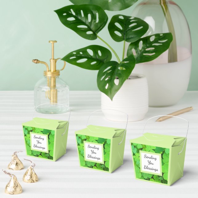 Caixinha De Lembrancinhas Verde Fecha Bíblia de Prosperidade de Fotos Verso  (Múltiplo)