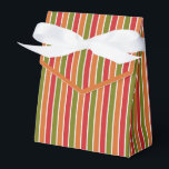Caixinha De Lembrancinhas Vermelho, Laranja, Verde Oleícola Estimulado<br><div class="desc">Caixa de favoritos vermelho,  laranja,  verde-oliva com gravata de fita. Perfeito para todos os temas de decoração de presentes; simples/minimalista a maximalista,  dependendo de embelezamentos adicionais.</div>