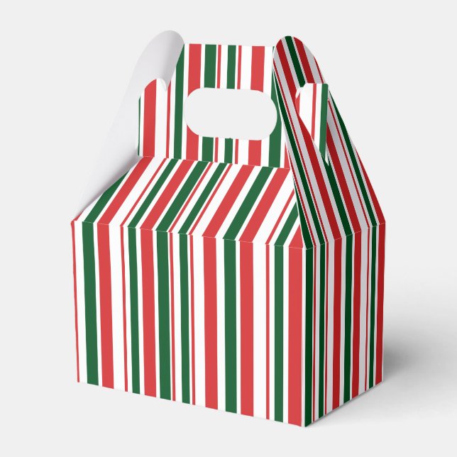Caixinha De Lembrancinhas Vermelho Verde Branco fino (Verso)