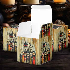 Caixinha De Lembrancinhas Vintage Adult Cocktail Party Halloween